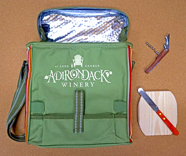 Adirondack Winery insulated cooler bag